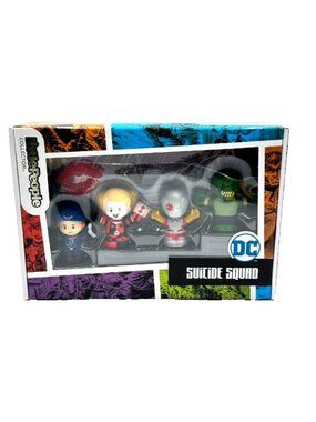 New Fisher Price Little People Collector Set - DC Universe Suicide Squad Harley
